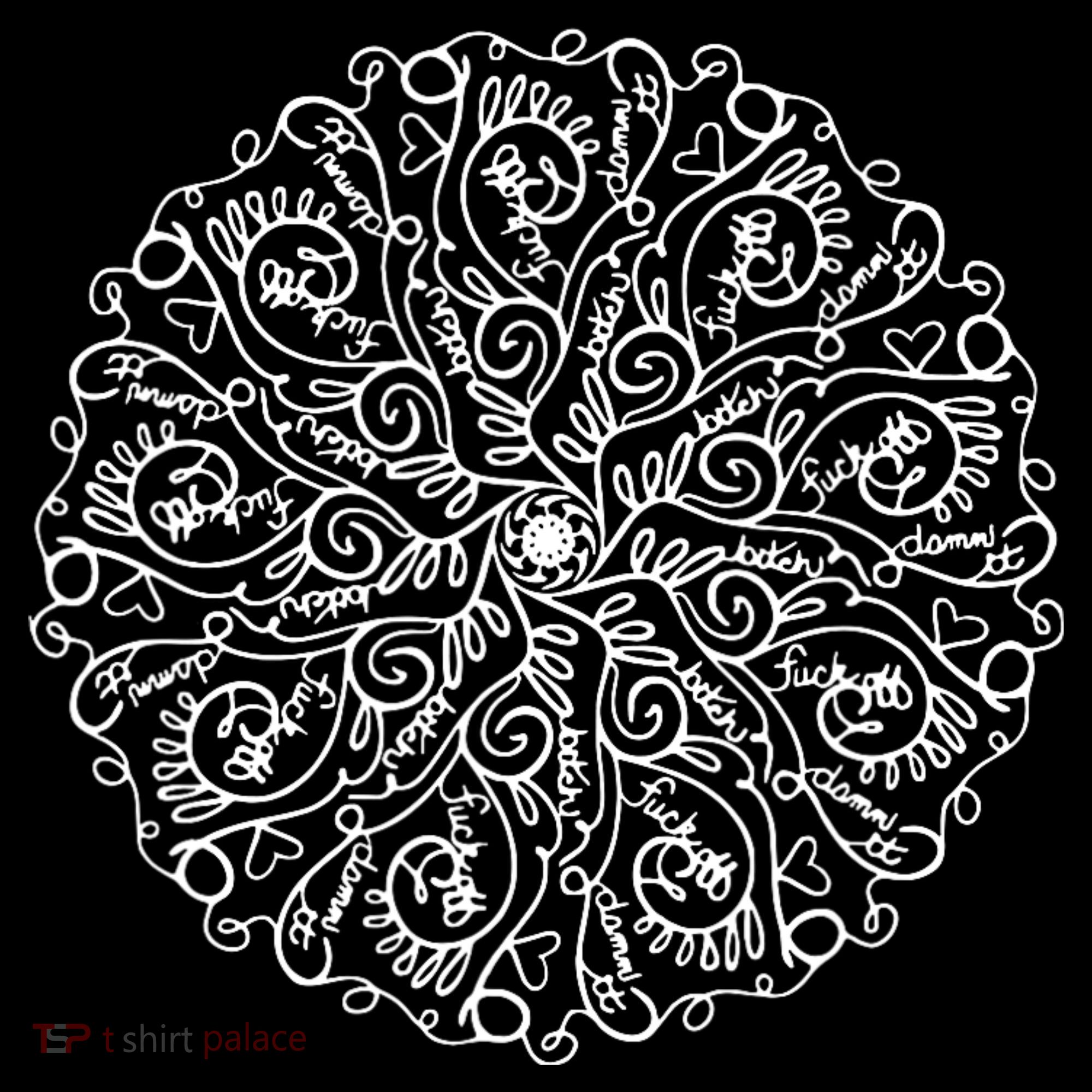 Curse Word Mandala Graphic Tees Sweatshirt