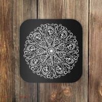 Curse Word Mandala Graphic Tees Coaster thumb 0
