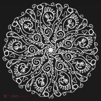 Curse Word Mandala Graphic Tees Tank Top thumb 6