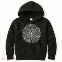 Curse Word Mandala Graphic Tees Kids Hoodie thumb 0