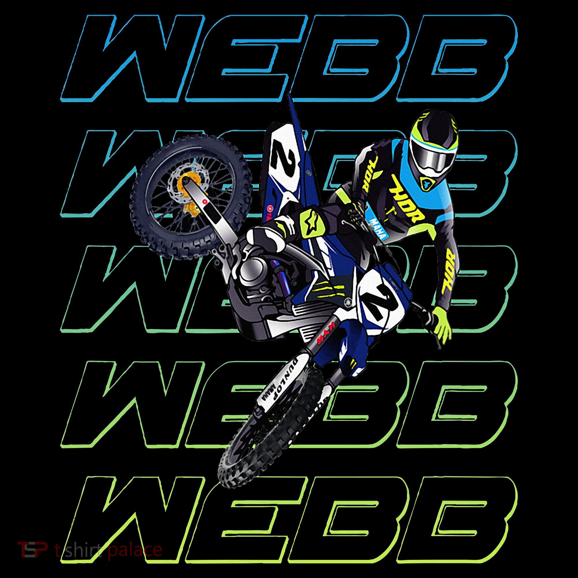 Cw2 Webb Motocross Cooper Supercross Long Sleeve Shirt