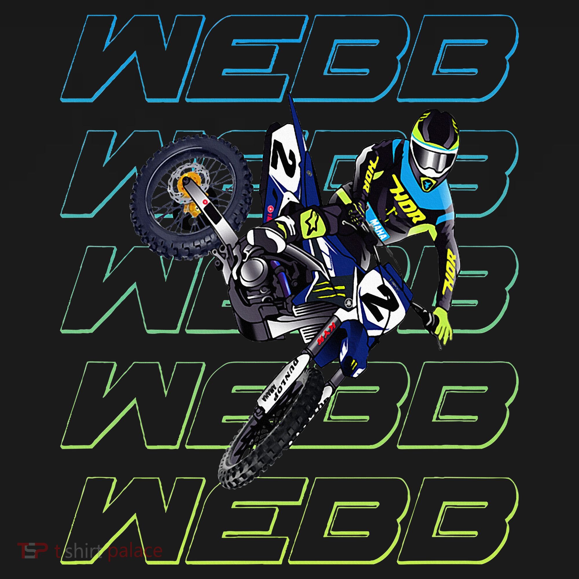 Cw2 Webb Motocross Cooper Supercross Button