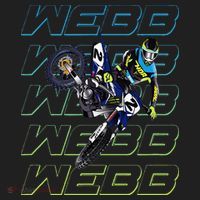 Cw2 Webb Motocross Cooper Supercross Hat thumb 2