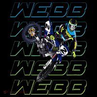 Cw2 Webb Motocross Cooper Supercross Toddler Hoodie thumb 2