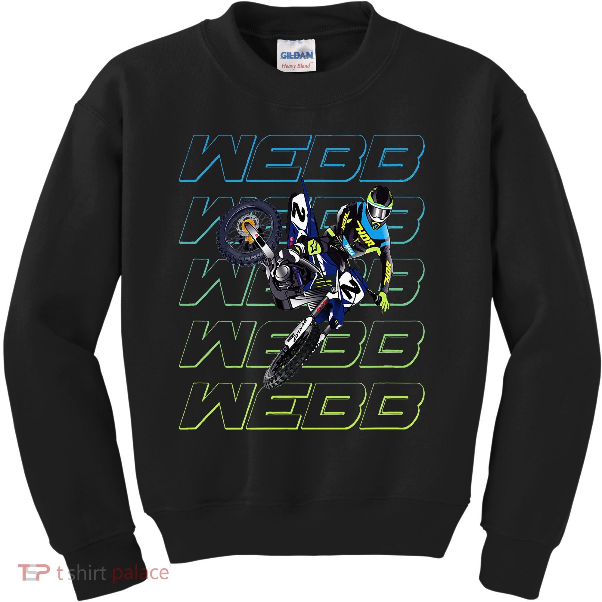 Cw2 Webb Motocross Cooper Supercross Kids Sweatshirt