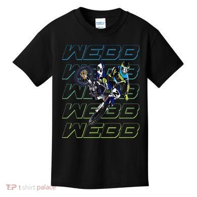 Cw2 Webb Motocross Cooper Supercross Kids T-Shirt