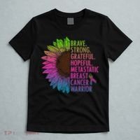Care Warrior Metastatic Breast Cancer Ribbon Awareness T-Shirt thumb 5