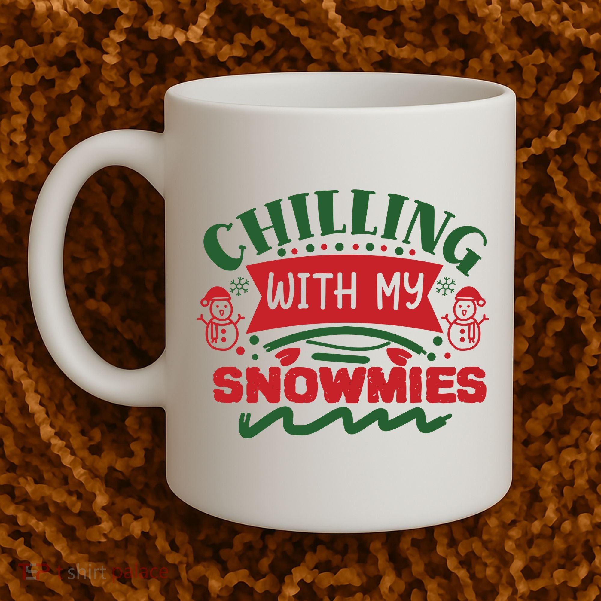 Chilling With My Snowmies Winter Coffee Mug