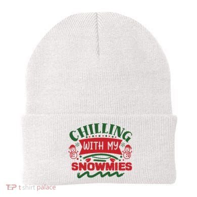 Chilling With My Snowmies Winter Beanie