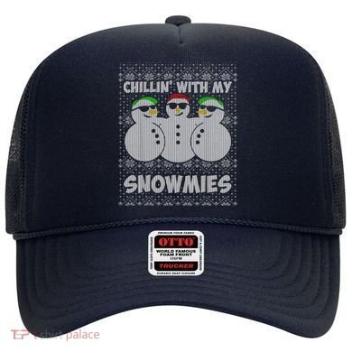 Chillin With My Snowmies Funny Ugly Christmas Hat