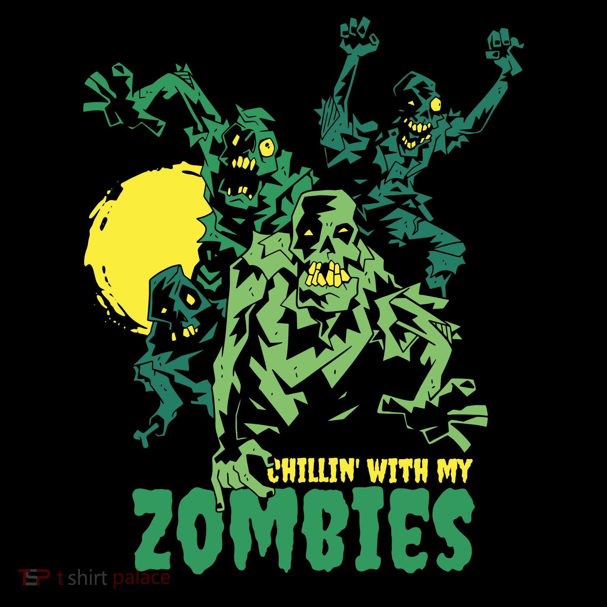 Chilling With My Zombies Ornament