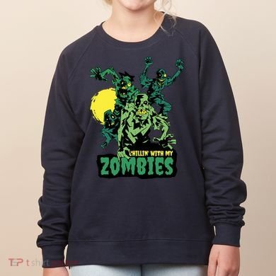 Chilling With My Zombies Women's Sweatshirt