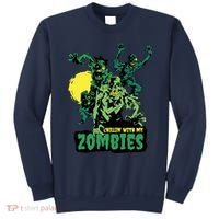 Chilling With My Zombies Sweatshirt thumb 0