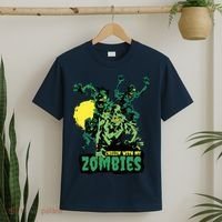 Chilling With My Zombies T-Shirt thumb 2