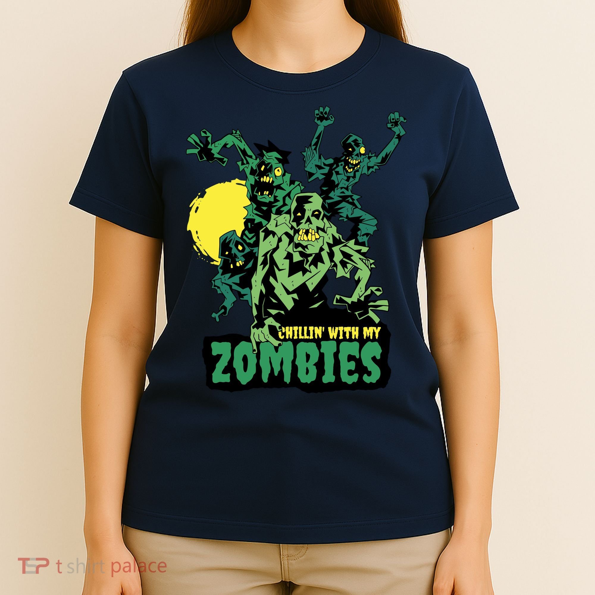 Chilling With My Zombies T-Shirt