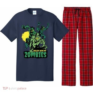 Chilling With My Zombies Pajama Set