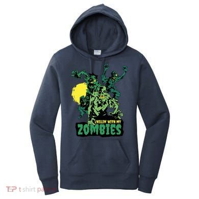 Chilling With My Zombies Women's Hoodie
