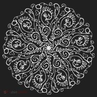 Curse Word Mandala Women's Sweatshirt thumb 2