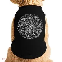 Curse Word Mandala Doggie Tank thumb 0