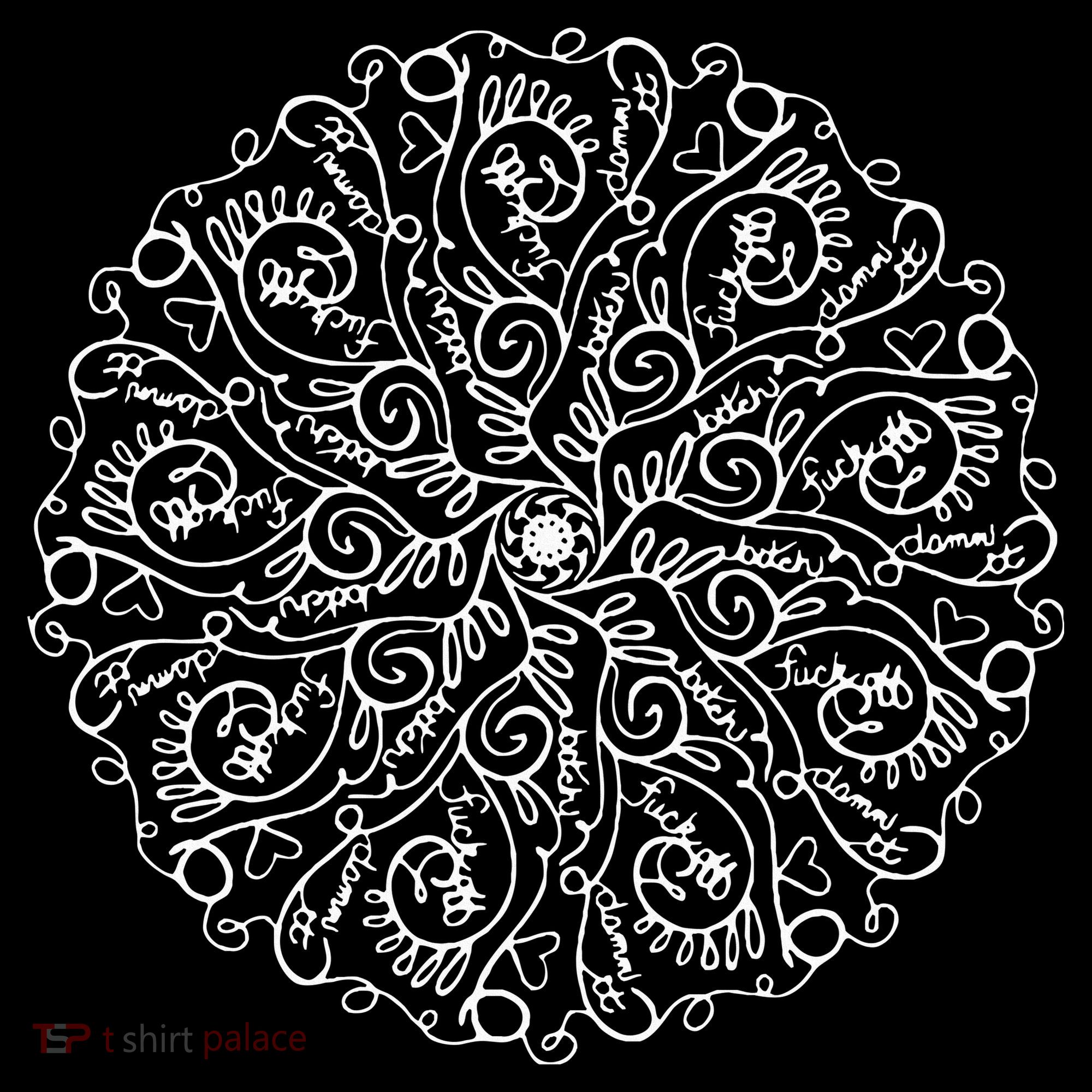 Curse Word Mandala Apron