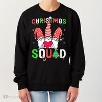 Christmas With My Gnomies Buffalo Christmas Squad Women's Sweatshirt thumb 0