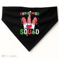 Christmas With My Gnomies Buffalo Christmas Squad USA-Made Doggie Bandana thumb 0