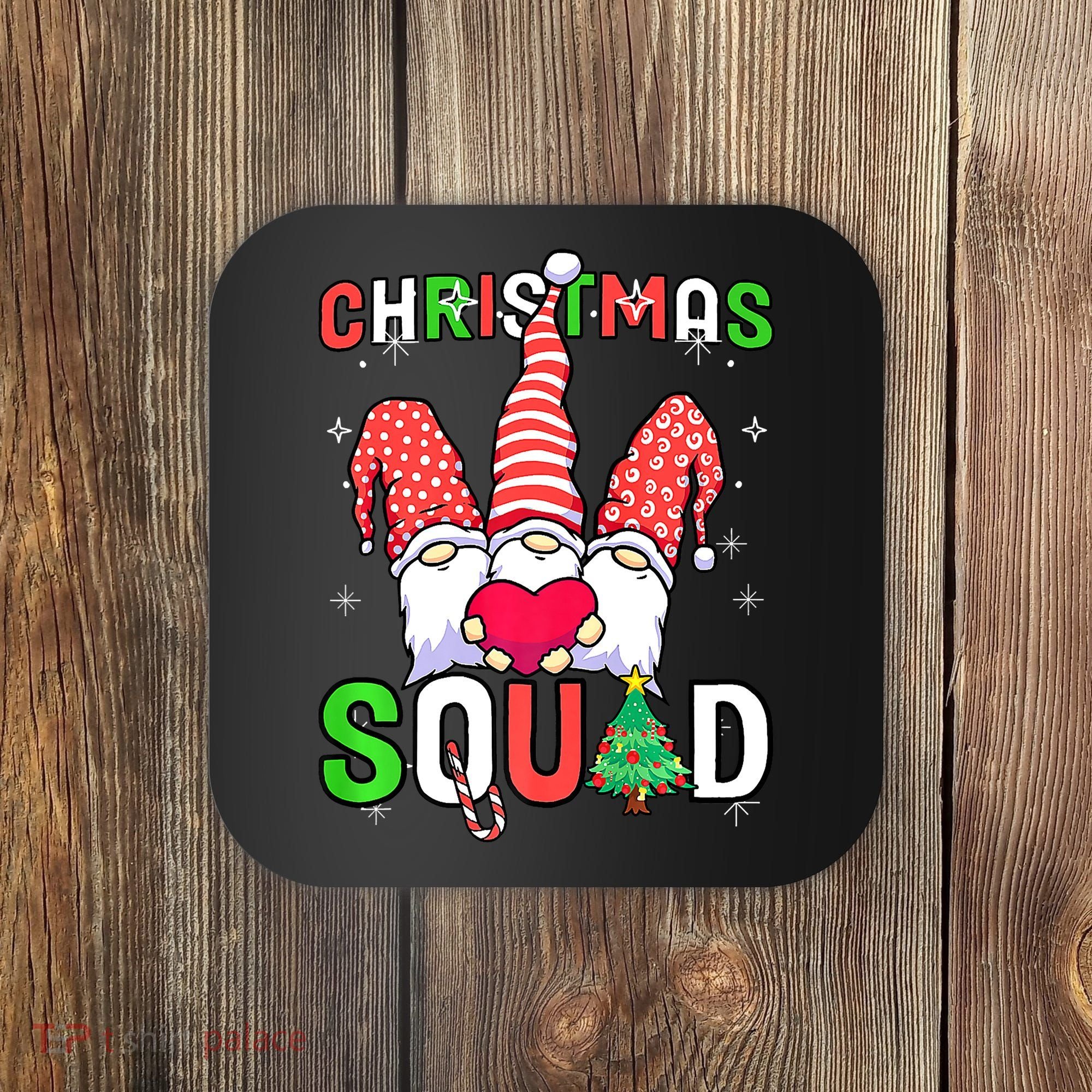 Christmas With My Gnomies Buffalo Christmas Squad Coaster