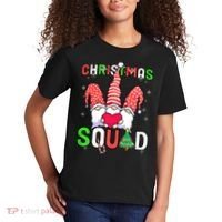 Christmas With My Gnomies Buffalo Christmas Squad Kids T-Shirt thumb 2