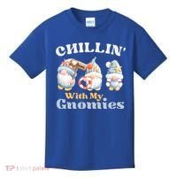 Chillin With My Gnomies Beach Gnomes With Shells Gift Kids T-Shirt thumb 0