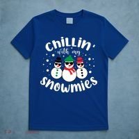 Chillin With My Snowmies T-Shirt thumb 5
