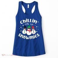 Chillin With My Snowmies Women's Tank Top thumb 0