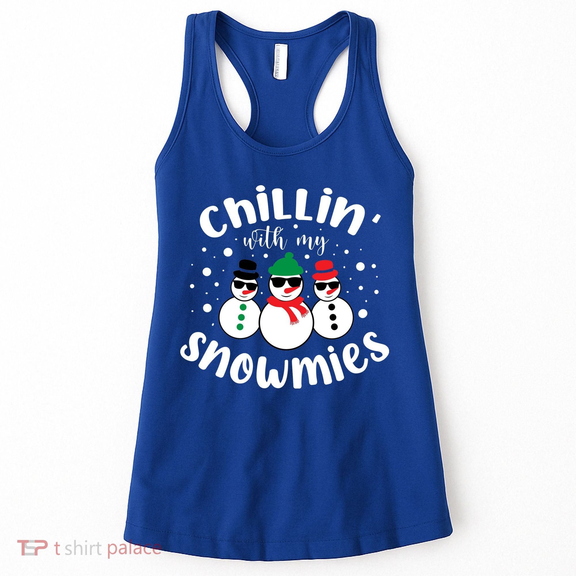 Chillin With My Snowmies Women's Tank Top