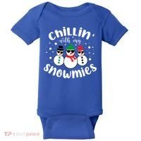 Chillin With My Snowmies Baby Bodysuit thumb 0