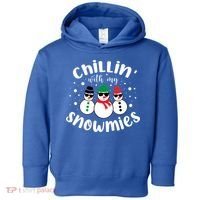Chillin With My Snowmies Toddler Hoodie thumb 0