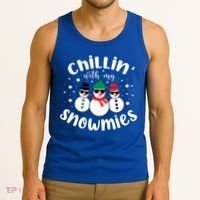 Chillin With My Snowmies Tank Top thumb 3