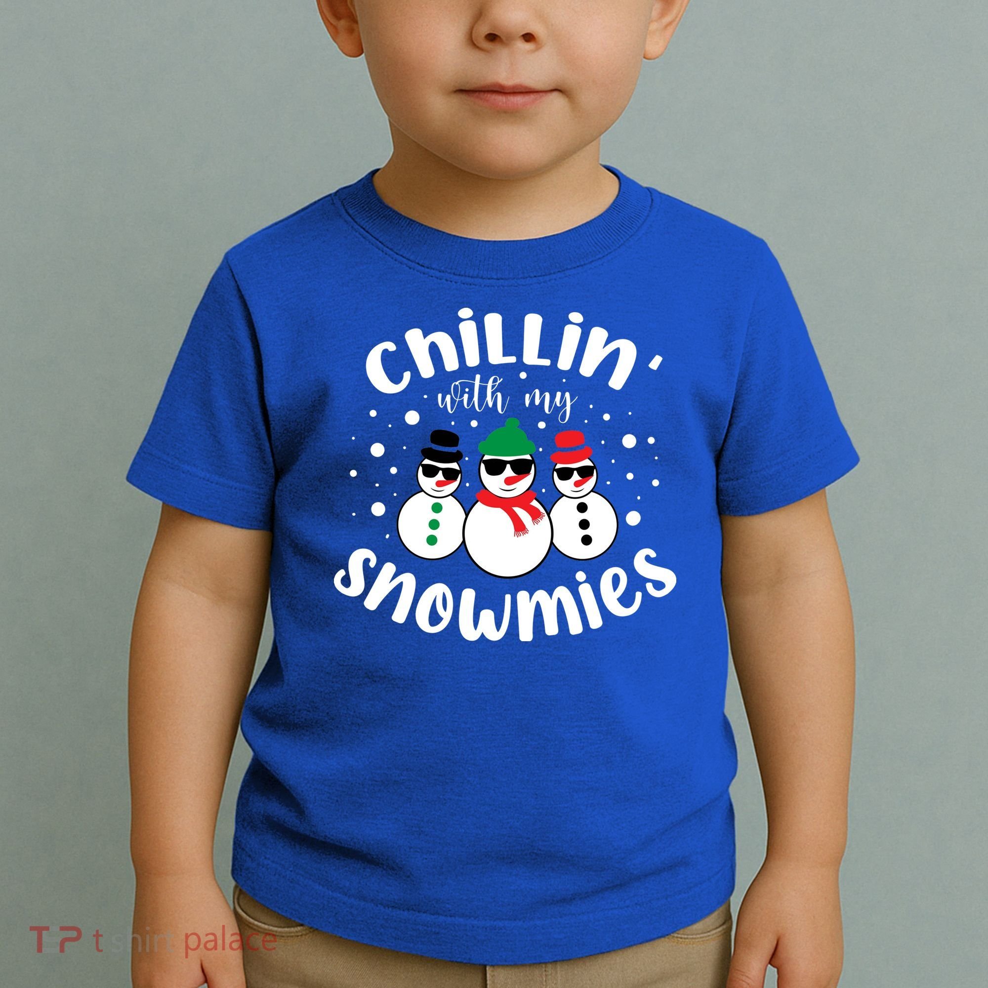 Chillin With My Snowmies Toddler T-Shirt
