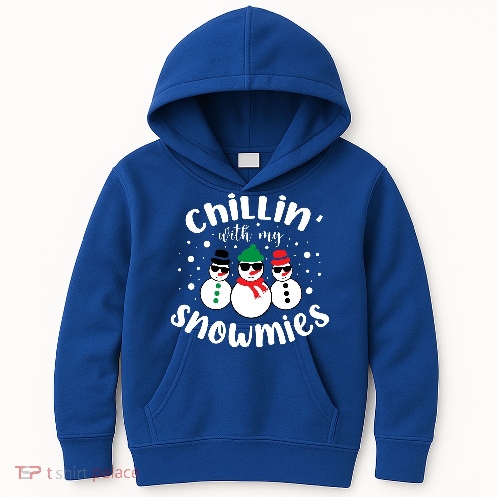 Chillin With My Snowmies Kids Hoodie