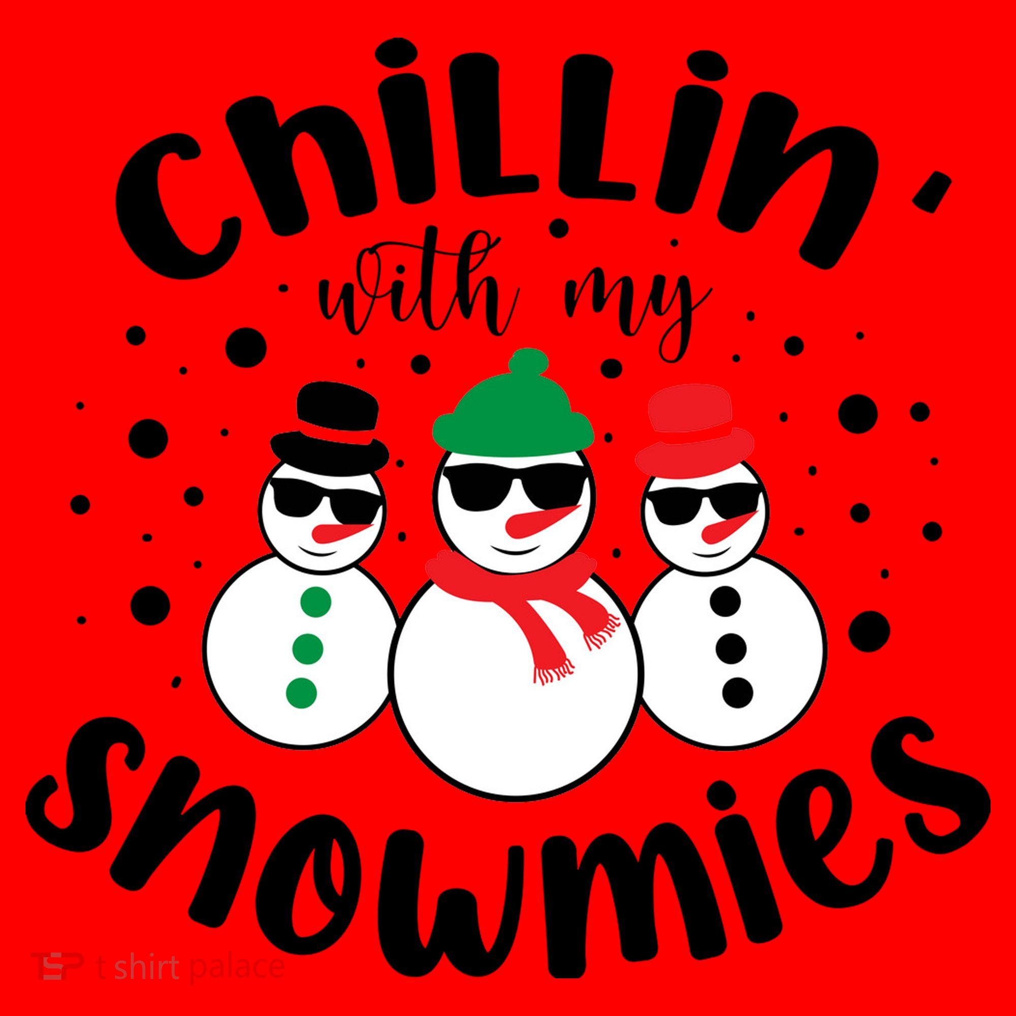 Chillin With My Snowmies Santa Hat