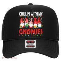 Chillin With My Gnomies Christmas Light Cute Gnomes Matching Great Gift Hat thumb 0