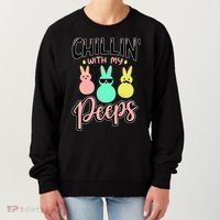 Chillin With My Peeps Spring Women's Sweatshirt thumb 0