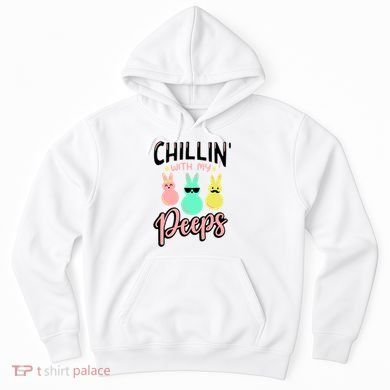 Chillin With My Peeps Spring Hoodie