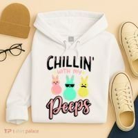 Chillin With My Peeps Spring Hoodie thumb 4