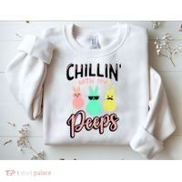 Chillin With My Peeps Spring Sweatshirt thumb 2
