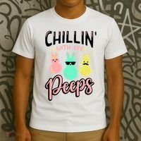 Chillin With My Peeps Spring T-Shirt thumb 3