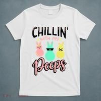 Chillin With My Peeps Spring T-Shirt thumb 5