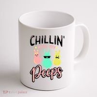 Chillin With My Peeps Spring Coffee Mug thumb 1