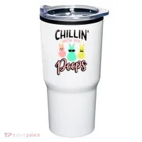Chillin With My Peeps Spring Tumbler thumb 0