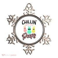 Chillin With My Peeps Spring Ornament thumb 0