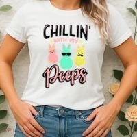 Chillin With My Peeps Spring Women's T-Shirt thumb 2