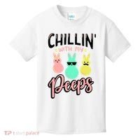 Chillin With My Peeps Spring Kids T-Shirt thumb 0